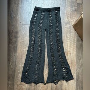 Crochet Flared Pants